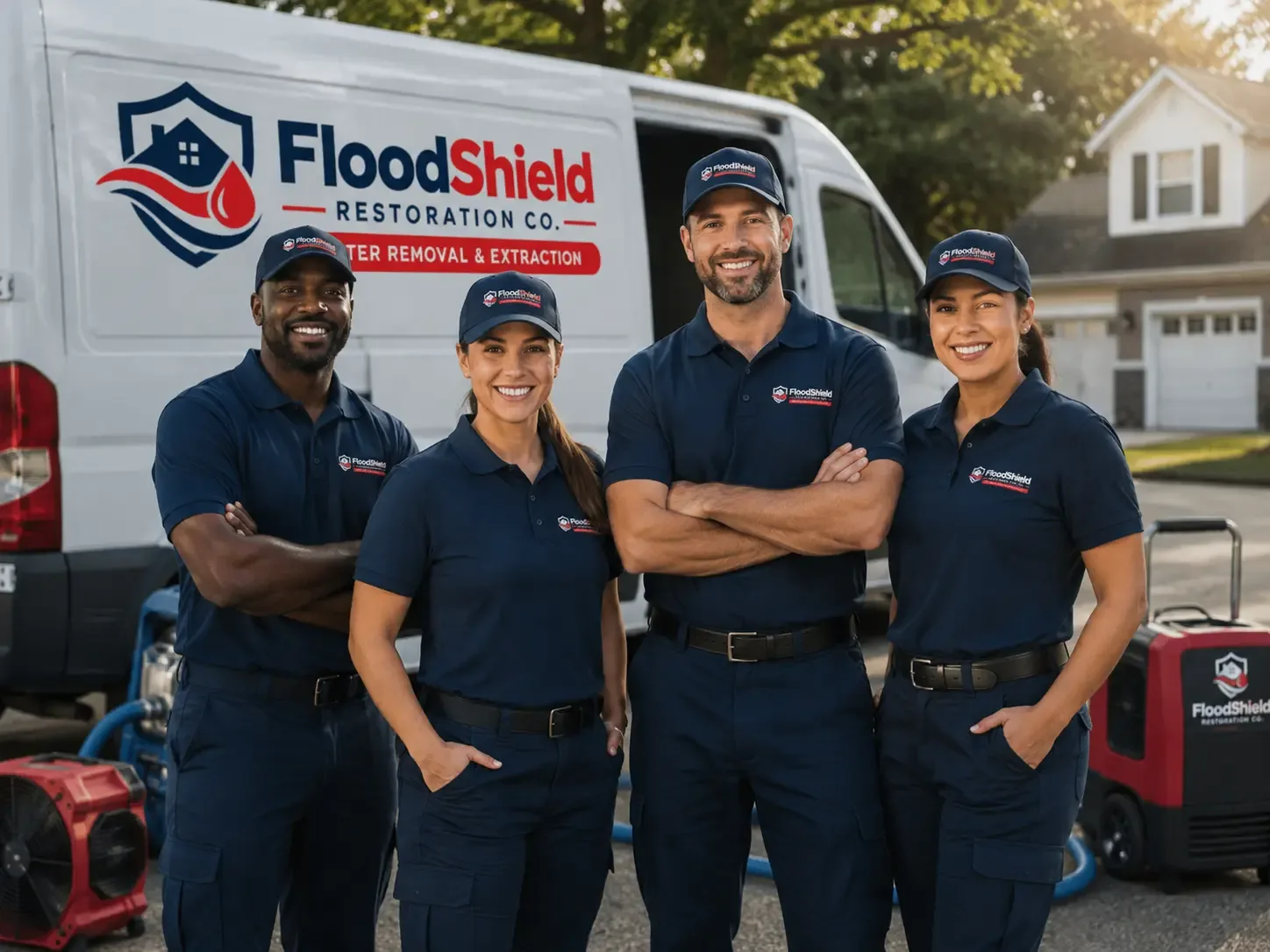 Flood Damage Restoration company in Commiskey, IN
