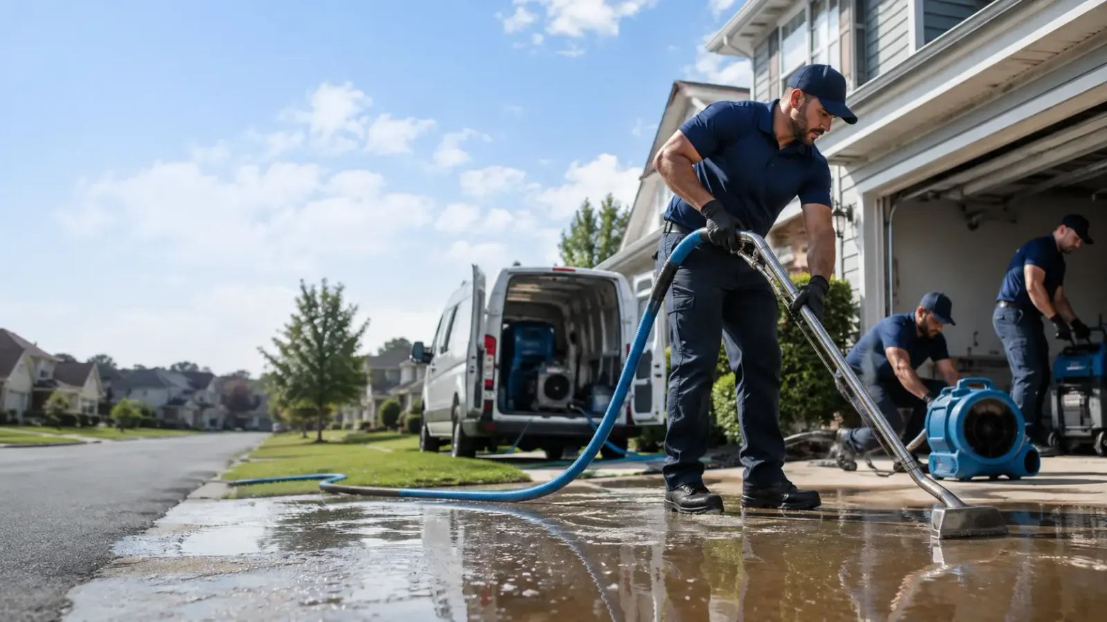 Flood Damage Restoration in Commiskey, IN